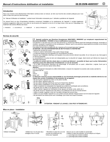 Manuel du propriétaire | Candy CTD 1207-47 Manuel utilisateur | Fixfr