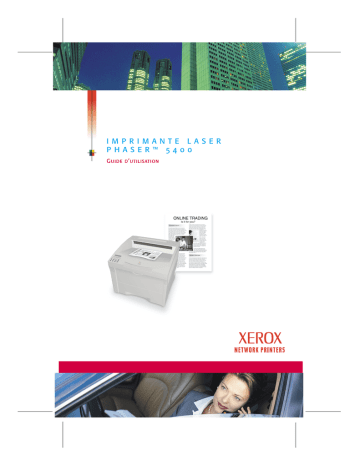 Xerox 5400 Phaser Mode d'emploi | Fixfr