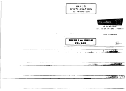 HEURTIER P6-24B Manuel utilisateur