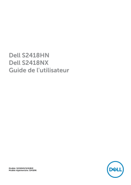 Dell S2418HN/S2418NX electronics accessory Manuel utilisateur
