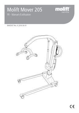 Molift Mover 205 Hoist Manuel utilisateur