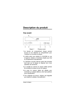 Acer CD-ROM Manuel utilisateur