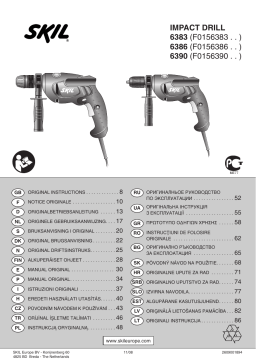 Skil 6383 Manuel utilisateur