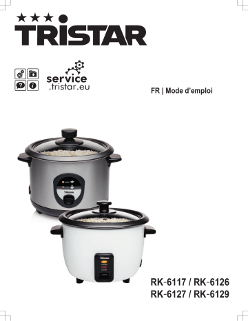 Manuel du propriétaire | Tristar RK-6129 Manuel utilisateur | Fixfr