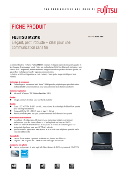 FUJITSU SIEMENS M2010 Manuel utilisateur