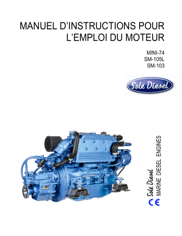 Solé Diesel SM-103 Engine Manuel utilisateur | Fixfr