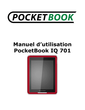 Mode d'emploi | Pocketbook IQ 701 Manuel utilisateur | Fixfr