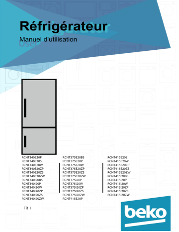 Manuel du propriétaire | Beko RCSA300K20WRCSA300K20WRCSA330K30SRCSA270K20S Manuel utilisateur | Fixfr