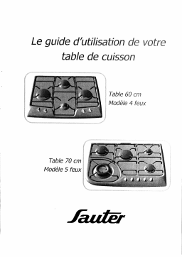 sauter STE12WF1 Manuel utilisateur