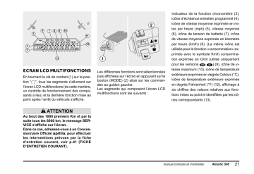 Manuel du propriétaire | APRILIA ATLANTIC 500 Manuel utilisateur | Fixfr