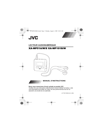 Manuel du propriétaire | JVC XA-MP51SE Manuel utilisateur | Fixfr