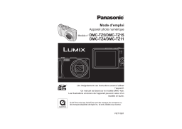 Panasonic DMC TZ5 Mode d'emploi