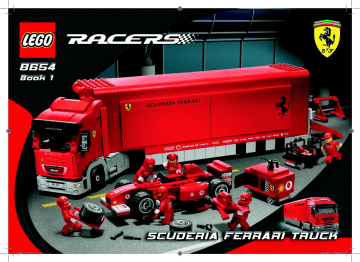 Guide d'installation | Lego 8654 Ferrari F1 Team Truck Manuel utilisateur | Fixfr