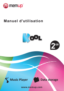 MEMUP Kool Manuel utilisateur