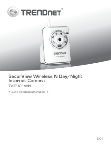 Trendnet TV-IP121WN SecurView Wireless N Day/Night Network Camera Manuel utilisateur | Fixfr