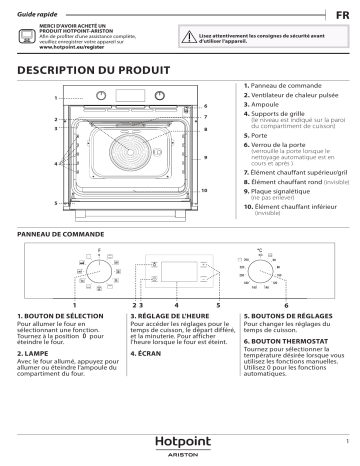 Mode d'emploi | Whirlpool FA5 841 P IX HA Manuel utilisateur | Fixfr