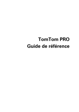 TomTom Pro 5150 Truck LIVE Manuel utilisateur