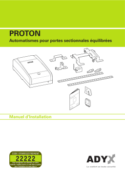 ADYX PROTON Manuel utilisateur