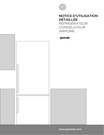 Manuel du propriétaire | Gorenje ORK192RORK192BK/LORK192CORK192C-LORK192R-LORK192XORK192XLORK192RD-L Manuel utilisateur | Fixfr