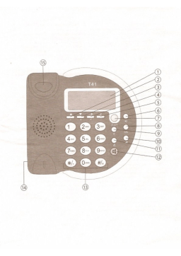 Topcom T41 Manuel utilisateur