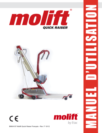 Quick Raiser 1 | Molift Quick Raiser 2+ Hoist Manuel utilisateur | Fixfr