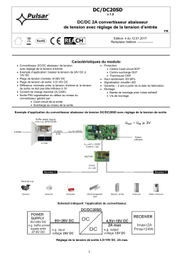 Pulsar DC/DC20SD Manuel utilisateur