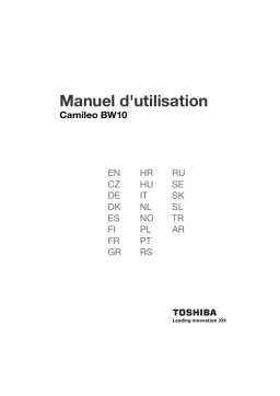 Toshiba Camileo BW10 Manuel utilisateur