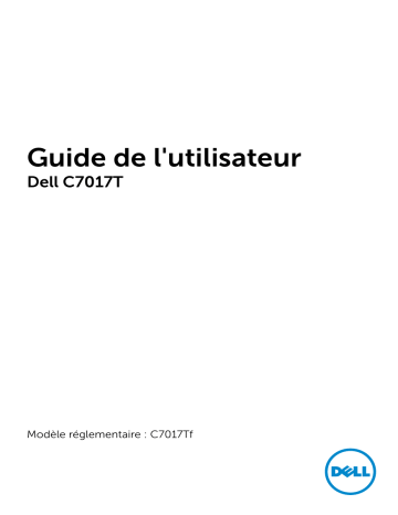 Dell C7017T electronics accessory Manuel utilisateur | Fixfr