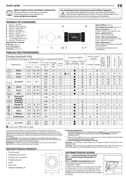 Whirlpool BI WMWG 91484 FR Manuel utilisateur