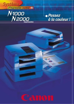 Canon N2000 Manuel utilisateur