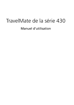 Acer TRAVELMATE-43X Manuel utilisateur