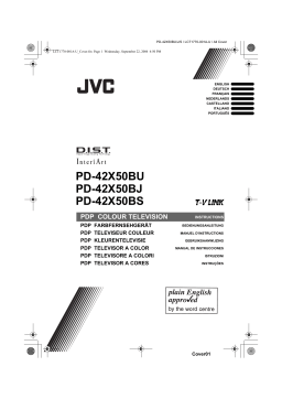 JVC PD-42X50BU Manuel utilisateur
