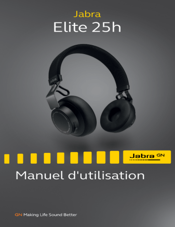 Jabra Elite 25h Manuel utilisateur | Fixfr