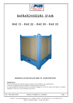 S.PLUS RAE 30 Manuel utilisateur