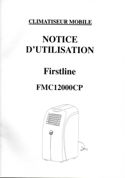 CARREFOUR FIRSTLINE FMC12000CP Manuel utilisateur