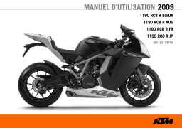 KTM 1190 RC8 R AUS Manuel utilisateur