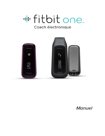 Manuel du propriétaire | Fitbit ONE Manuel utilisateur | Fixfr