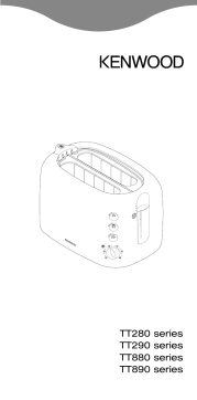 Kenwood TT890 Manuel utilisateur