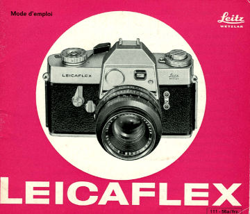 Leica Leicaflex Mode d'emploi | Fixfr