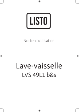 Listo LVS 49L1 BS Manuel utilisateur