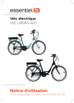 Essentiel b URBAN 400 V&eacute;lo &eacute;lectrique Manuel utilisateur