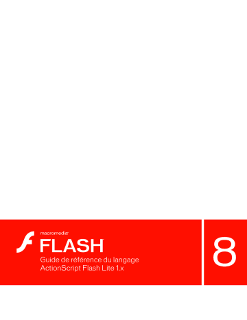 Mode d'emploi | Adobe Flash 8 Manuel utilisateur | Fixfr