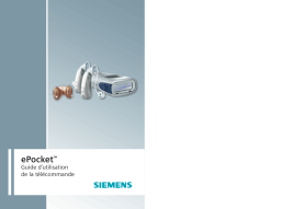 Siemens ePocket Manuel utilisateur