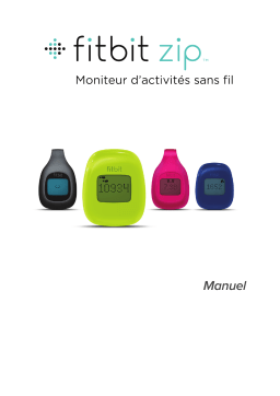 Fitbit ZIP Manuel utilisateur