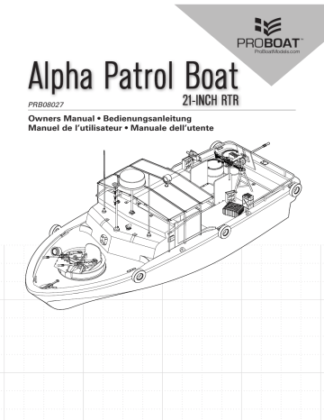 ProBoat Alpha Patrol Boat 21