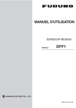 Furuno DFF1 Manuel utilisateur