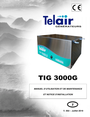 Telair TIG 3000G Manuel utilisateur | Fixfr