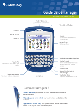 Blackberry 7290 Manuel utilisateur