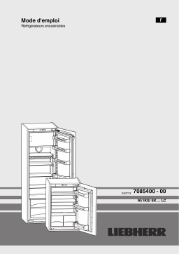 Liebherr IKS260 Manuel utilisateur