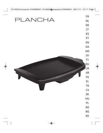 Moulinex CB560811 Plancha Accessimo Manuel utilisateur | Fixfr